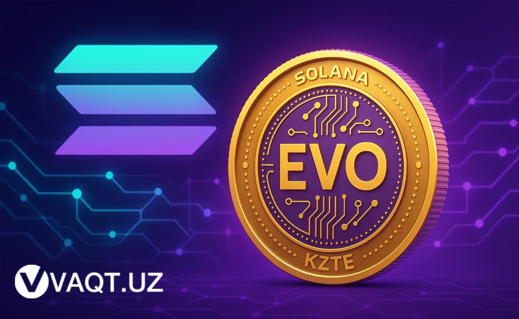 Qozog‘iston o‘zining milliy kriptovalyutasi — Evo (KZTE) ni ishga tushirdi